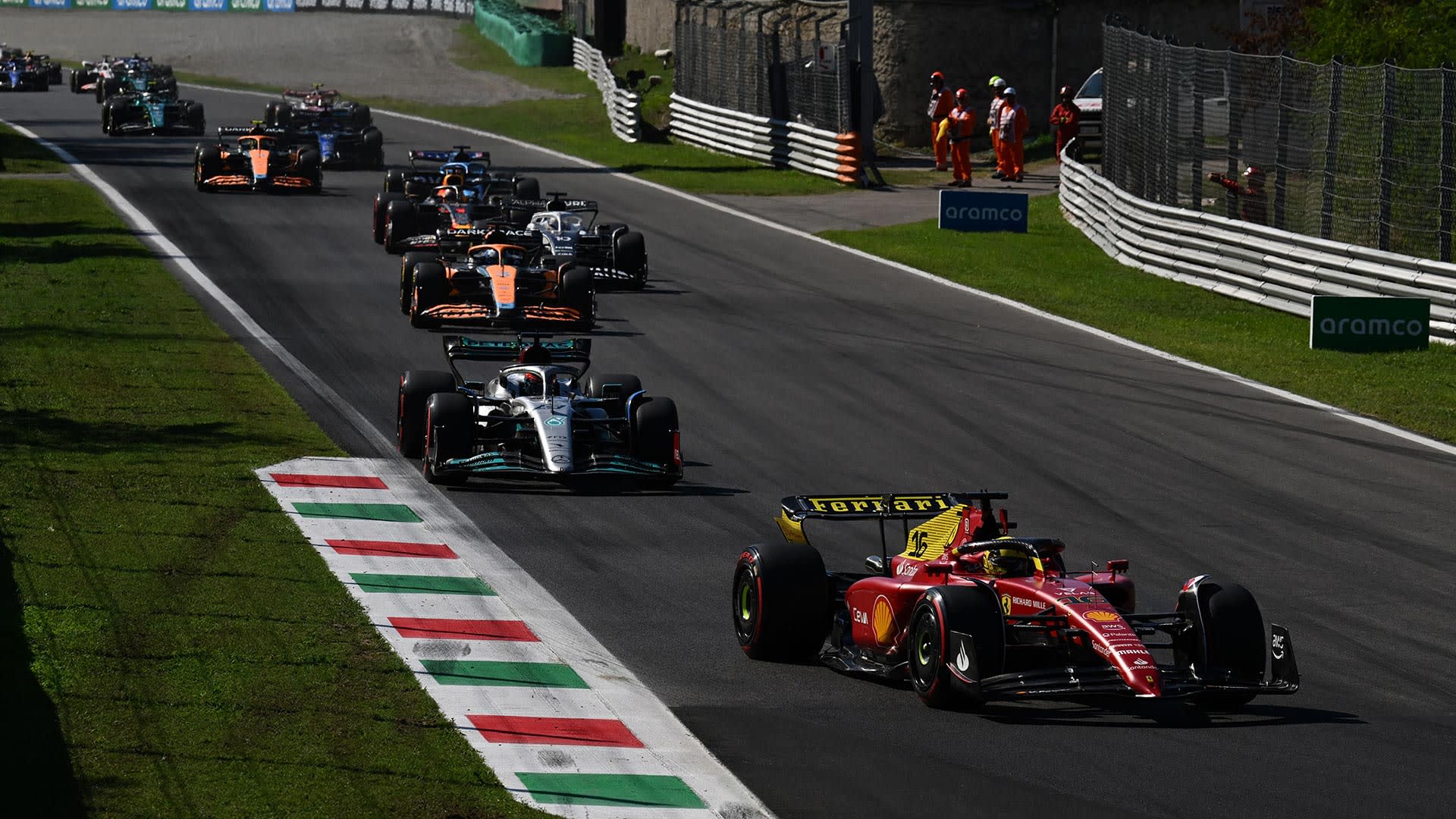 F1 Qualifying Results Monza 2022